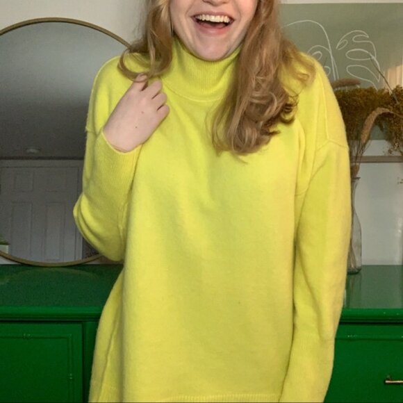 BRAND NEW WOT Free People Afterglow Turtleneck Sweater - Picture 6 of 12